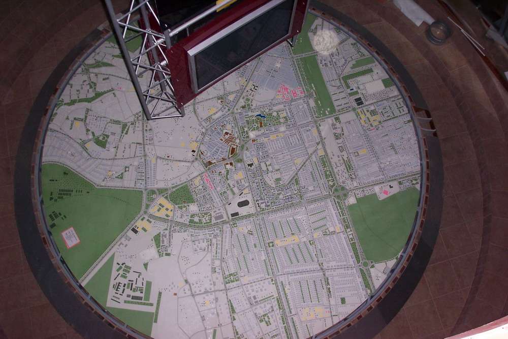 Kayseri Şehri Genel Plan Maketi – 1/1000 Ölçek